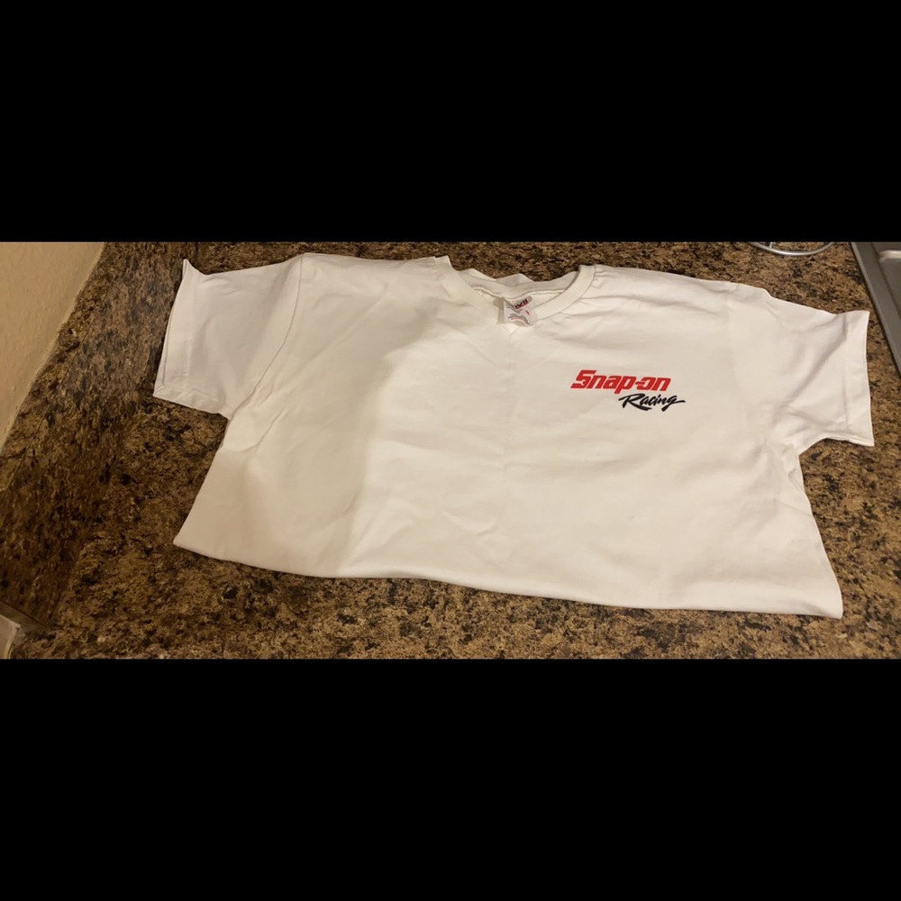 Women’s snap on racing shirt